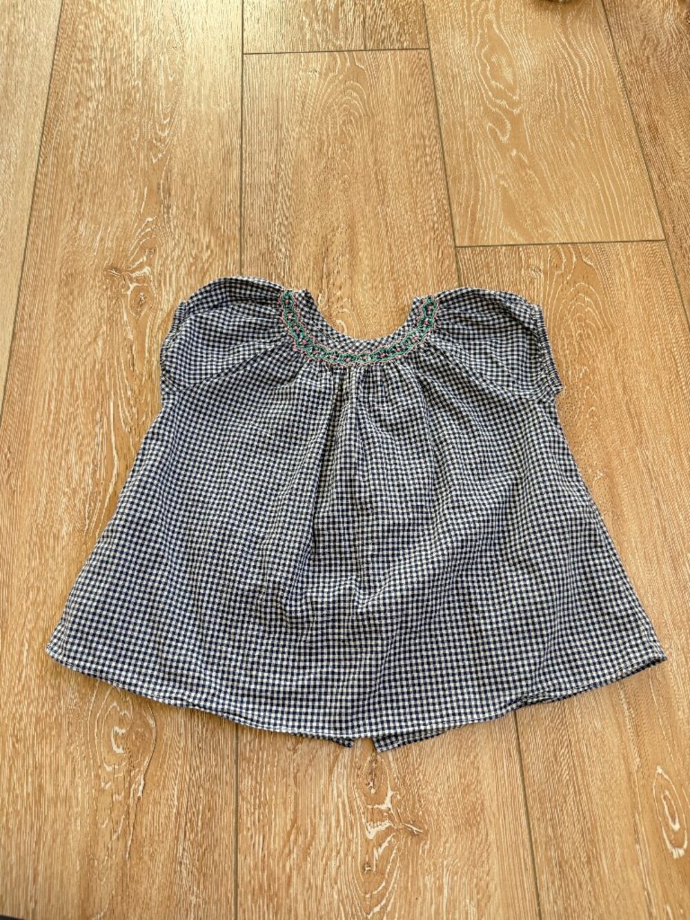 Jacadi Gingham Blouse